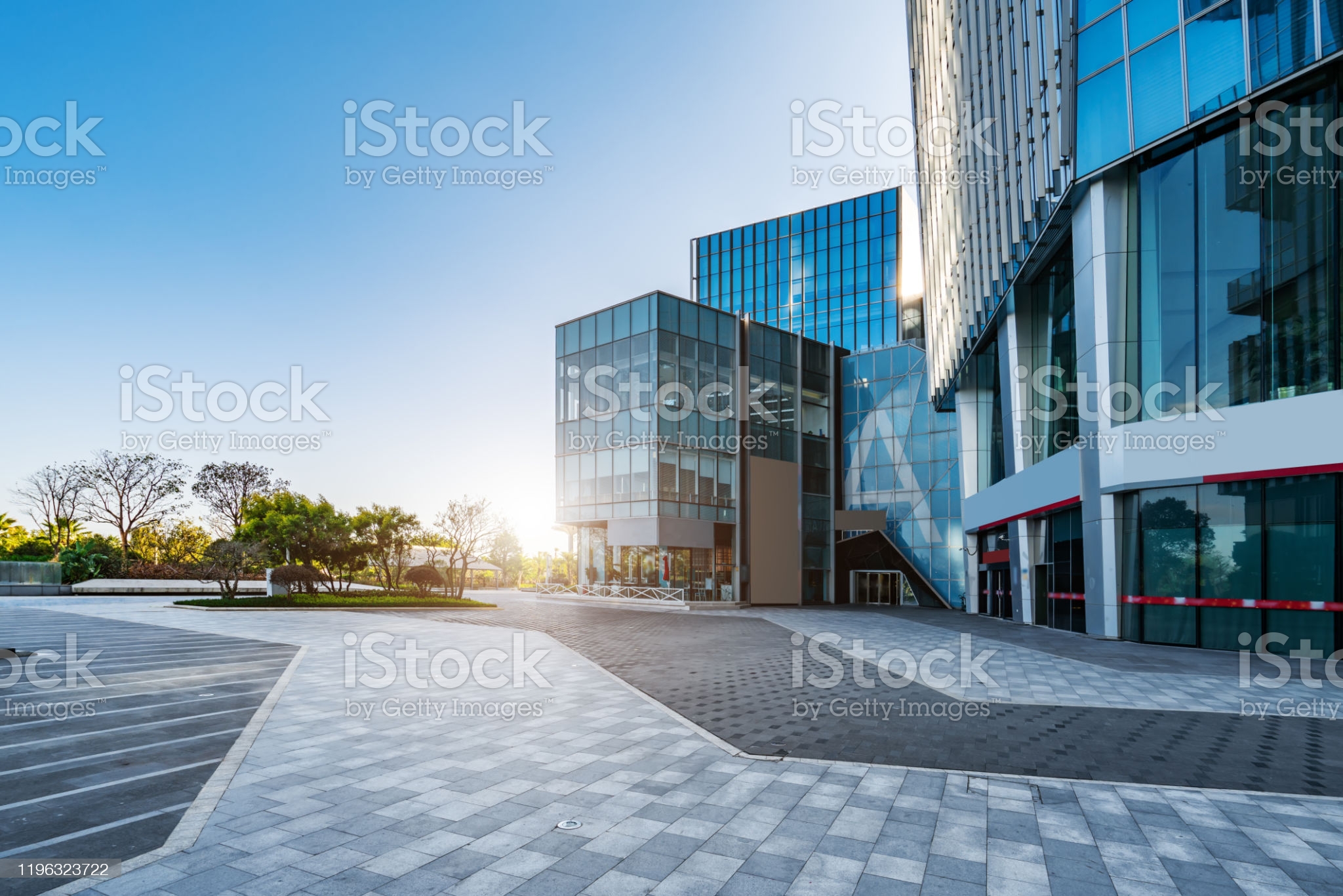 Business District Building Street office building